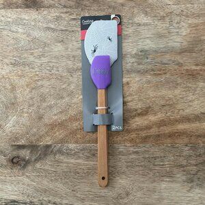 5/$20 NEW 2Pk Halloween Spatula Set-Creepy-Spiderweb